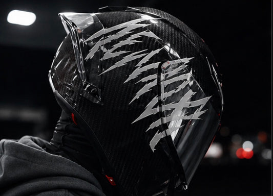 CUSTOM helmet sticker